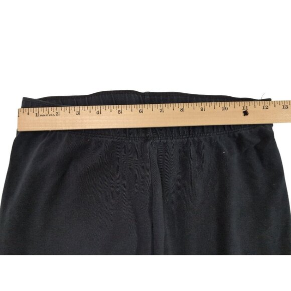 Nike Leg A See Swoosh‎ Legging Womens M Black Logo Athletic Activewear Gym - Picture 6 of 7